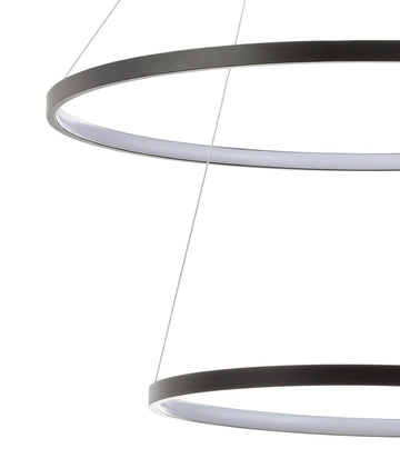 Brice Modern Contemporary Iron Integrated LED Pendant